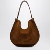 Isabel Marant Women's Oskan Soft Suede Hobo Bag In Brown