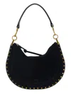 Isabel Marant Black Oskan Shoulder Bag In Black