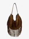 Isabel Marant Women Oskan Suede Tote Bag In Multi