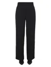 Isabel Marant Trousers Wide Leg Belt Loops In Black