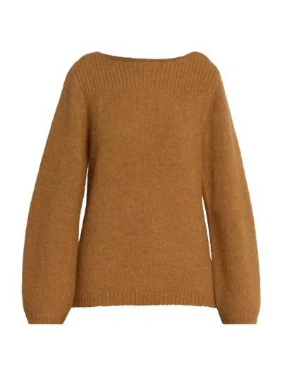 Isabel Marant Women's Paulane Alpaca-blend Sweater In Brown