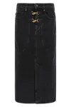 Isabel Marant Skirt With Front And Back Pockets In Black