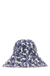 Isabel Marant Women Printed Cotton Edona Hat In Multi