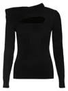 Isabel Marant Cozy Black Knit Top For Fall Season 2024 In Black