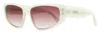 Isabel Marant Women's Rectangular Sunglasses Im0172s 7ap3x Pearl White 57mm In Neutral
