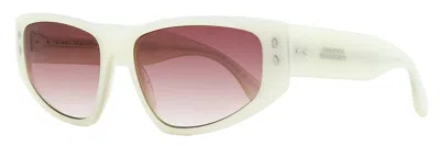 Isabel Marant Women's Rectangular Sunglasses Im0172s 7ap3x Pearl White 57mm In Neutral