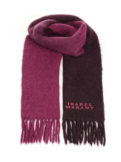 Isabel Marant Women Reversible "firna" Scarf In Multi