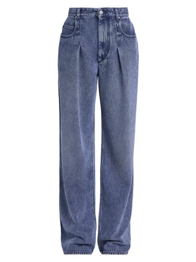 Isabel Marant Women's Rodayna Denim Straight Jeans In Blue