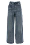 Isabel Marant High-waisted Straight Blue Jeans In Blue