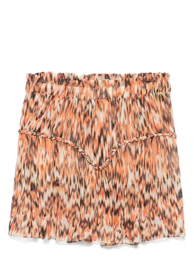 ISABEL MARANT WOMEN'S ROUMI PRINTED COTTON SKIRT