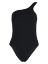 Isabel Marant Sage One-shoulder Swimsuit In Black