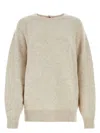 Isabel Marant Lison Oversize Knit With Puff Sleeves