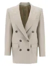 Isabel Marant Sand Wool Nevimea Blazer