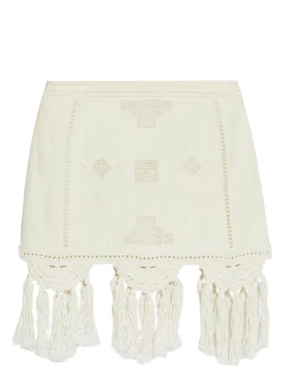 ISABEL MARANT WOMEN'S SANDRA COTTON MINI SKIRT
