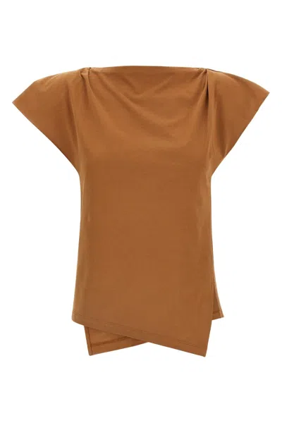 Isabel Marant Women 'sebani' T-shirt In Brown