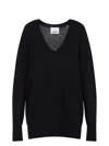 Isabel Marant Black Silk And Cashmere Larana Pullover