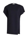 Isabel Marant Women's Silvane Cotton Jersey Minidress In Black