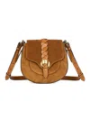 Isabel Marant Women's Small Altay Suede Crossbody Bag In Brown
