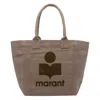 Isabel Marant Women Khaki Small Yenky Tote Bag