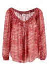 Isabel Marant Soft Viscose Sweater In Pink