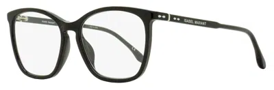ISABEL MARANT WOMEN'S SQUARE BLUE BLOCK EYEGLASSES IM0091/G/BB 807 BLACK 54MM
