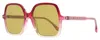 Isabel Marant Square Acetate Sunglasses In Multi