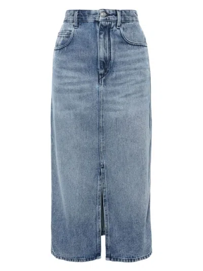 ISABEL MARANT WOMEN'S STONEWASHED TILAURIA SKIRT
