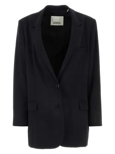 ISABEL MARANT WOMEN'S STRETCH POLYESTER BLEND OCEANY BLAZER