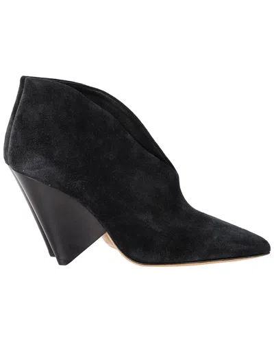 Isabel Marant Women's Suede Adenn Ankle Boot (authentic Pre-loved) In Black