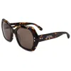 Isabel Marant Women's 53mm Havana Sunglasses