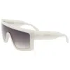 Isabel Marant The New Maxi Temple Acetate Sunglasses In White