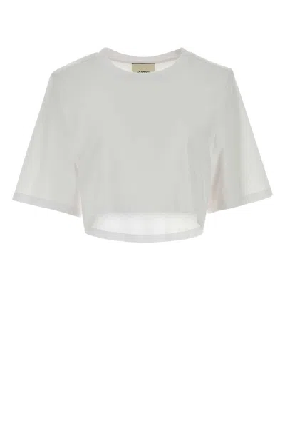 Isabel Marant Women T-shirt Zaely Oversize In Cotone Bianco In White