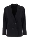 Isabel Marant Manelle Jacket Back Vent In Black