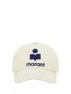 Isabel Marant Cotton Tyron Baseball Hat With Curved Brim In Multicolor