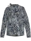 Isabel Marant Stretch Silk Utah Blouse In Blue