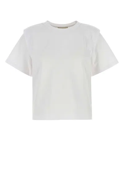 Isabel Marant Women White Cotton Zelitos T-shirt