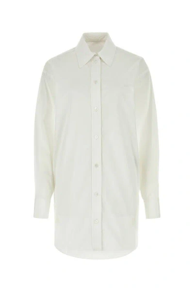 ISABEL MARANT ISABEL MARANT WOMEN WHITE POPLIN CYLVANY SHIRT