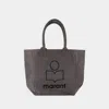 Isabel Marant Yenky Tote Bag In Grey