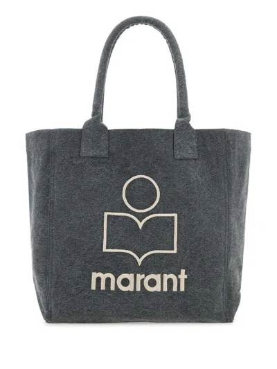 Isabel Marant Women Yenky Small Canvas Tote In Multicolor