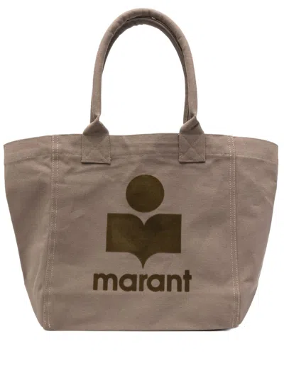 Isabel Marant Women Yenky Small Cotton Tote In Multi
