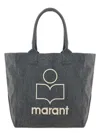 Isabel Marant Yenky Tote Bag Small In Black