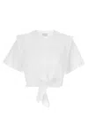 Isabel Marant T-shirt Zazie In White