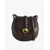 Isabel Marant Womens Chocolate Altay Small Leather Shoulder Bag