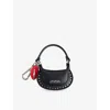 Isabel Marant Womens Black Bag Leather Key Ring In Black