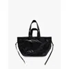 Isabel Marant Womens Wardy Leather Shoulder Bag Black