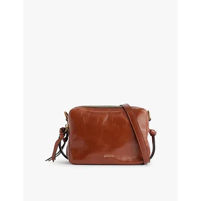 Isabel Marant Womens Wardy Leather Camera Bag Cognac