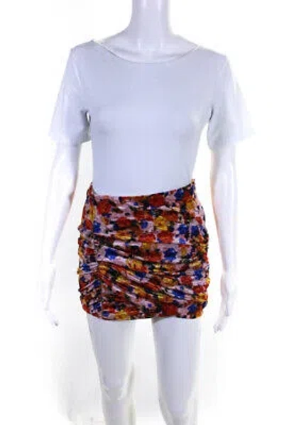 Pre-owned Isabel Marant Womens Guilayo Skirt - Orange Size 38