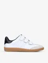 Isabel Marant Beth Sneakers In White Leather In White