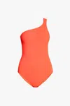Isabel Marant One-shoulder Swimsuit In Orange