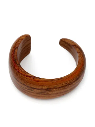 Isabel Marant Brown Wonder Bracelet In Burnt Henna